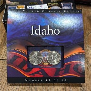 2007 Idaho U.S. PD Minted Quarter Dollar Set - Number 43 of 50